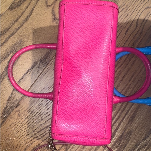 Two Coach purses, good condition, pink and blue. - Picture 13 of 13